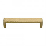 M Marcus Heritage Brass Hammered Wide Metro Design Cabinet Pull 192mm Centre to Centre